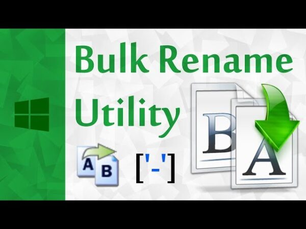 Bulk rename utility2